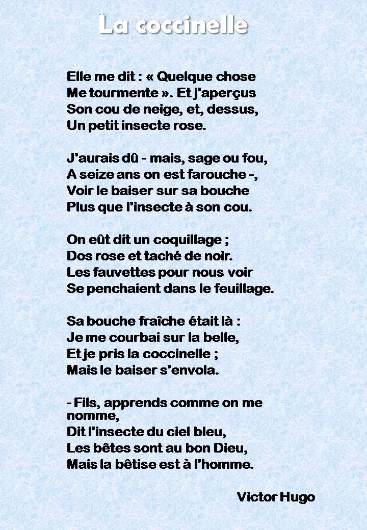 Poesie 25 Ecole St Joseph Sion Les Mines